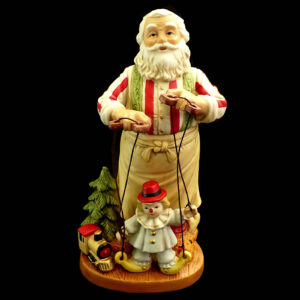 Santa Claus marionetta porcellana