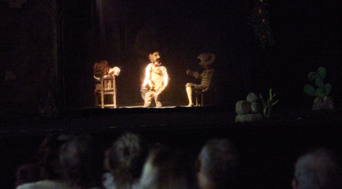 La pausa dopo il Teatrino del Sole